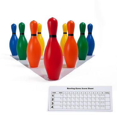 Multi-Color Bowling Pin Set